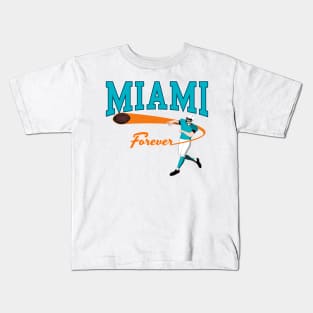 Miami Football Forever Kids T-Shirt